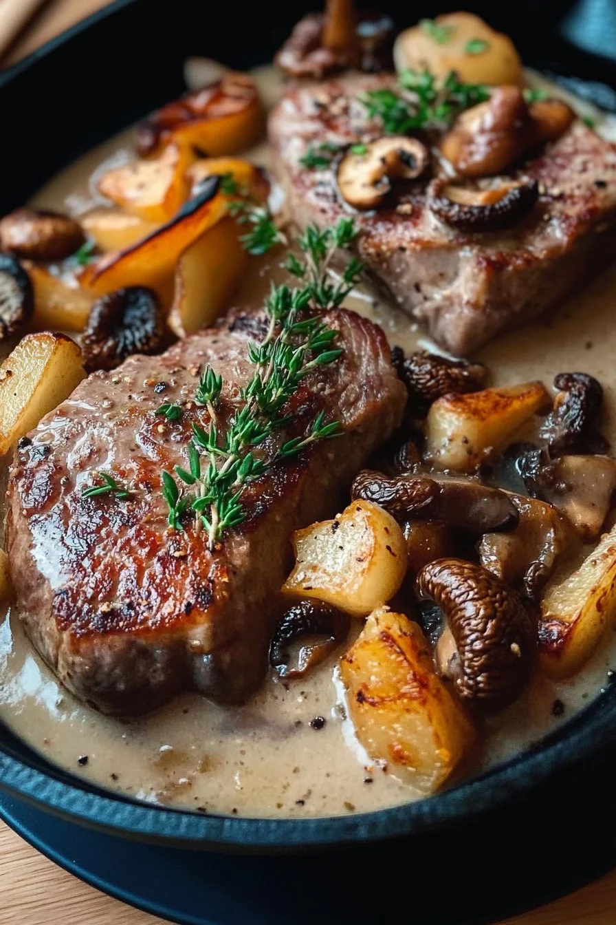 Veau aux Morilles