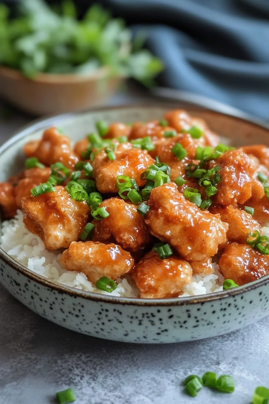 Poulet au beurre de cacahuète