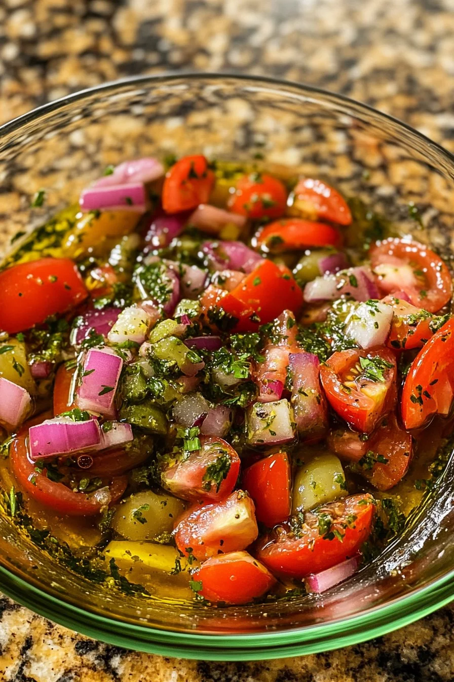 Vinaigrette pour salade de pâtes
