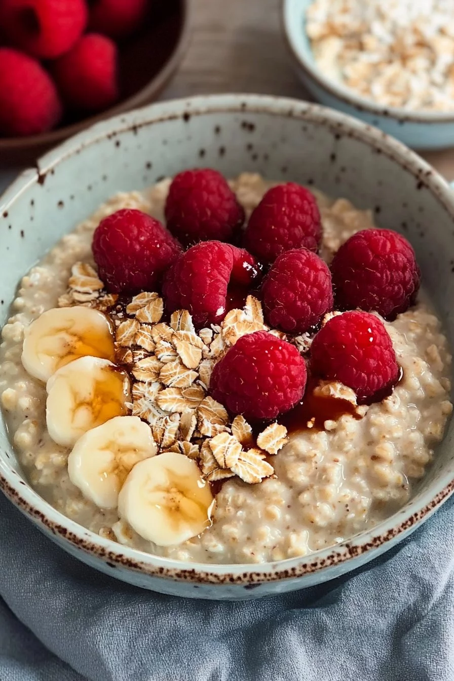 Porridge aux flocons d'avoine