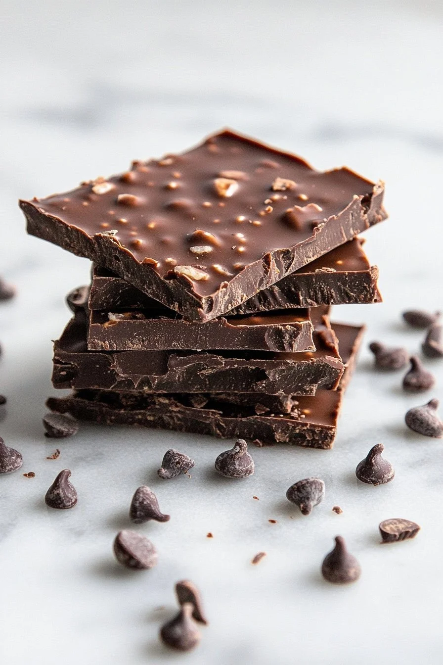 BARRE DE CHOCOLAT AU GÂTEAU DE RIZ 🍫