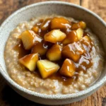 Porridge de pommes caramélisées
