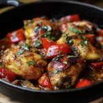 Poulet aux poivrons