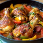 Poulet Basquaise au Chorizo