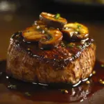 recette filet mignon au Boursin et champignons