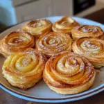 Roulés feuilletés aux pommes