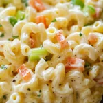 Salade de macaroni crémeuse