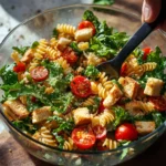 Salade de pâtes au poulet César