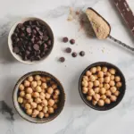 Truffes de pois chiches
