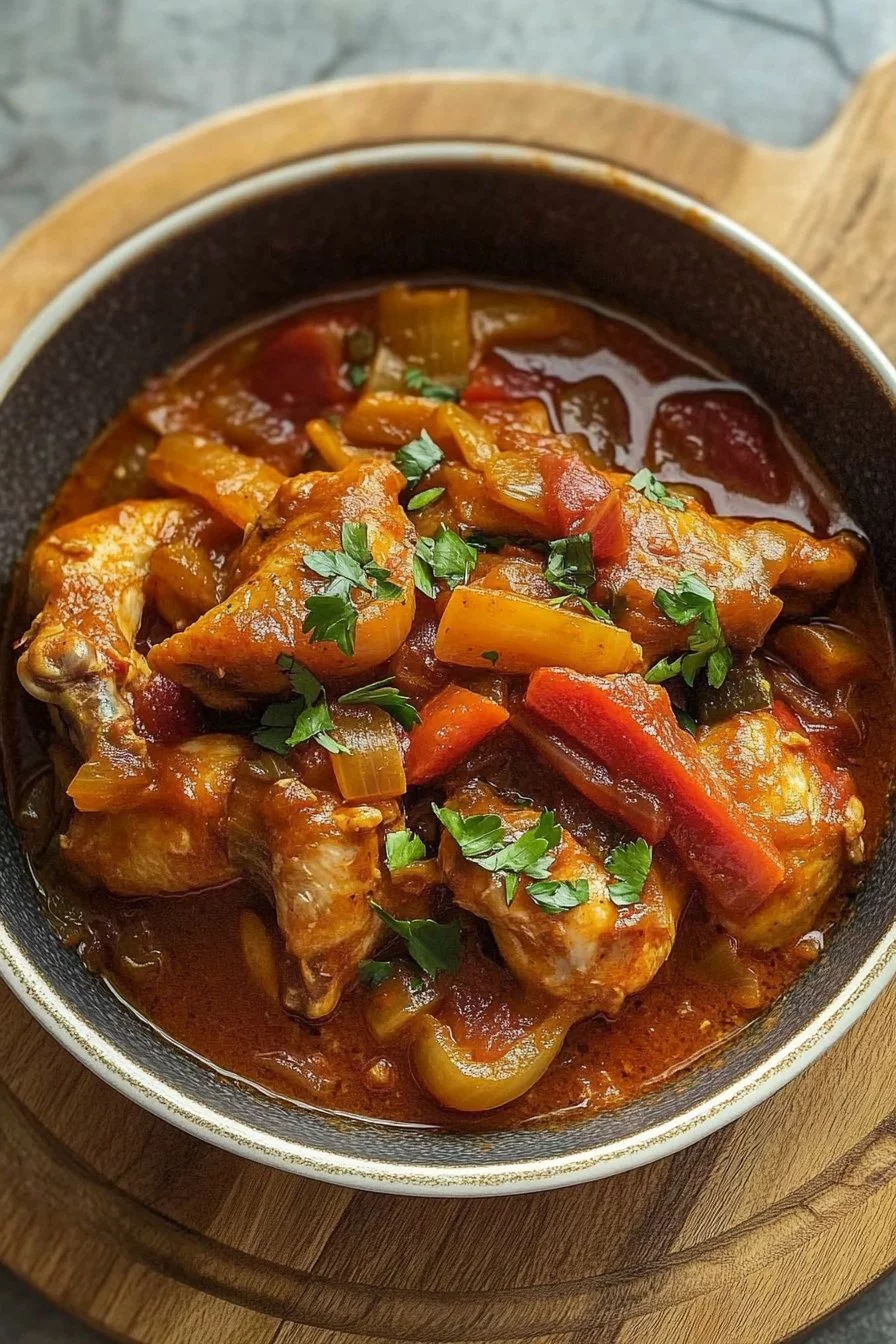 Poulet basquaise – Recette traditionnelle française