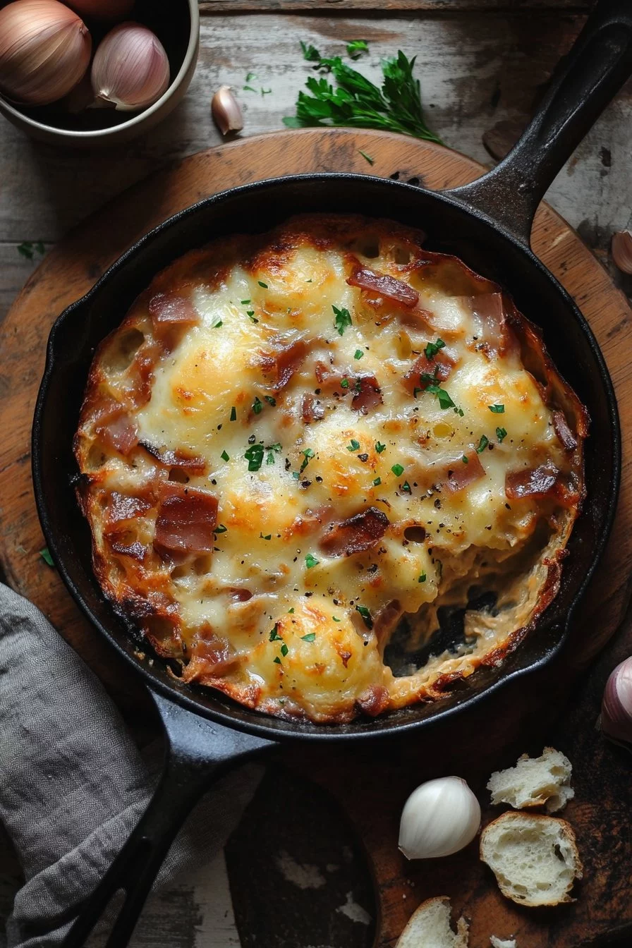 La tartiflette à la poêle qui nous fait tous craquer 😱 #recettefacile #tartiflette