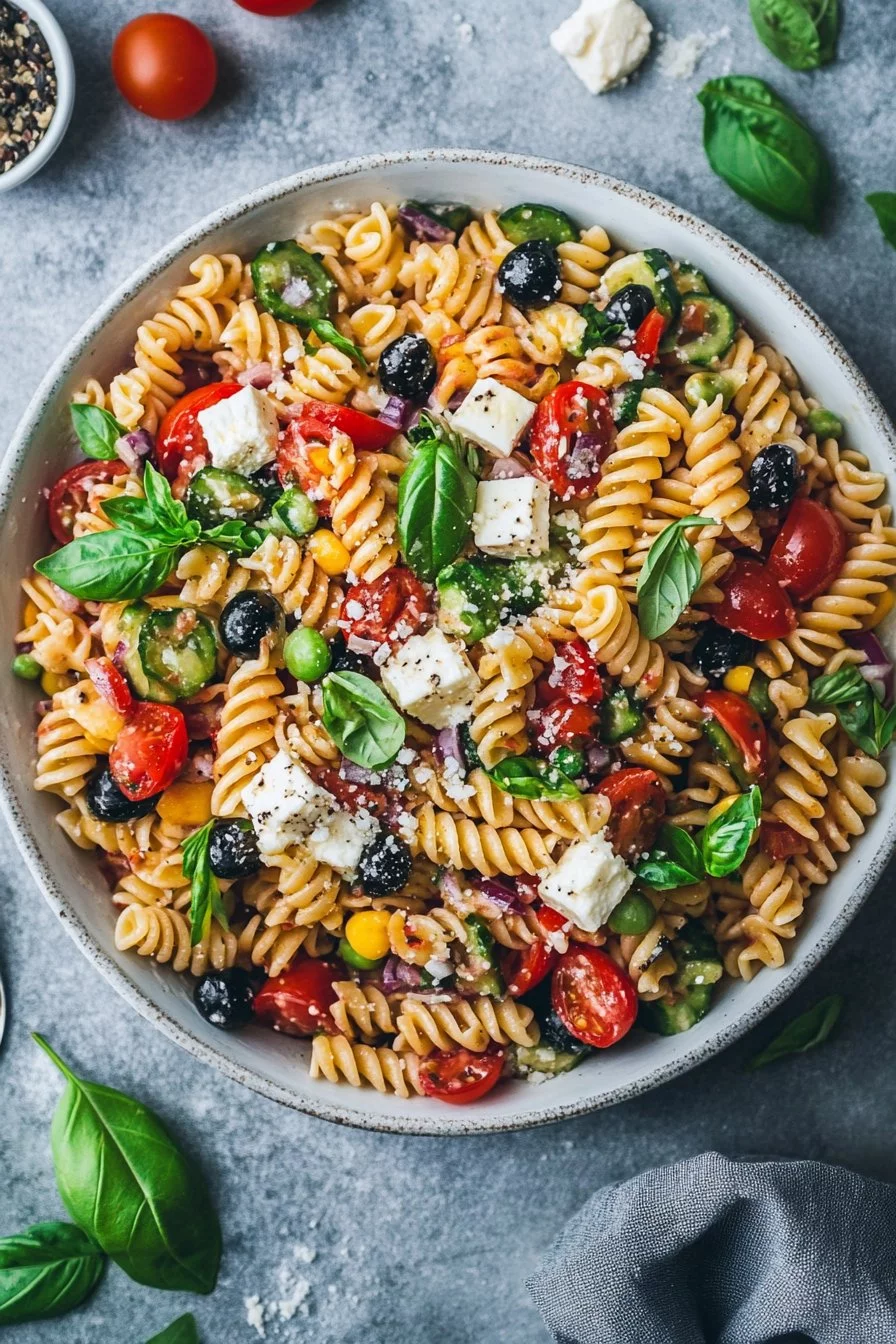 Salade de Pâtes Méditerranéenne