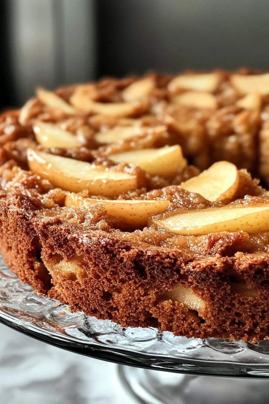 Gâteau aux pommes à tomber par terre