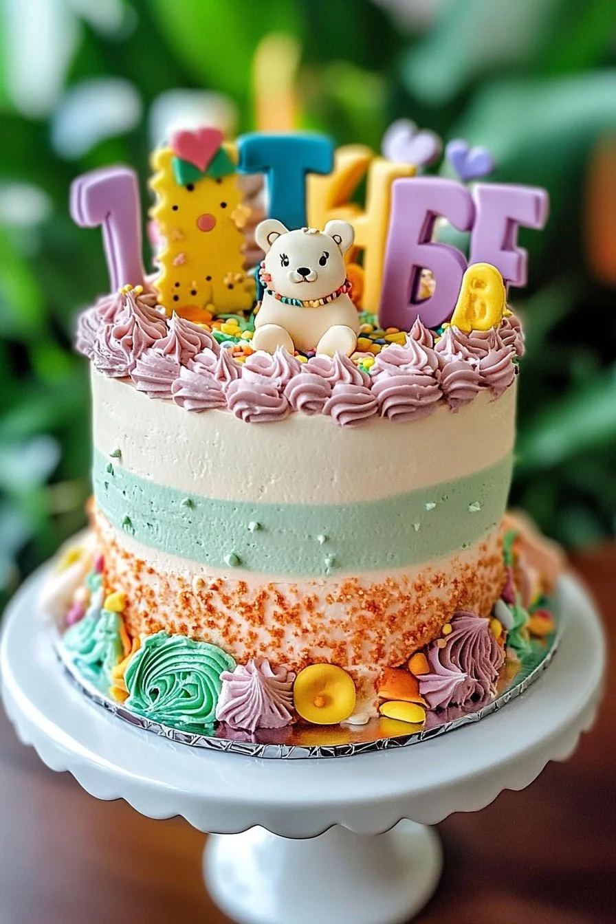 25 idées de gâteaux d'anniversaire pour le premier anniversaire de votre petit.