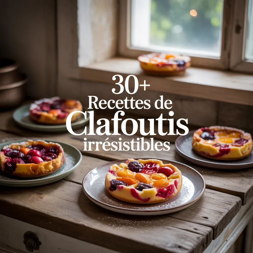 30+ Recettes de Clafoutis Irrésistibles