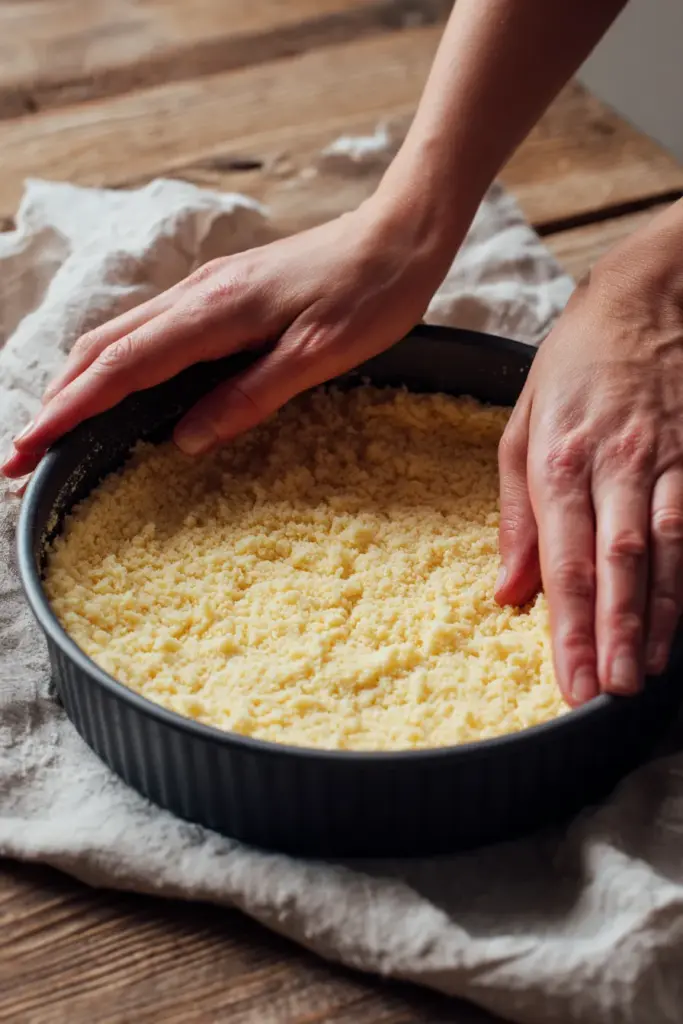 L'Art du Cheesecake Maison : Découvrez Tous les Secrets 6 Base de croûte aux biscuits