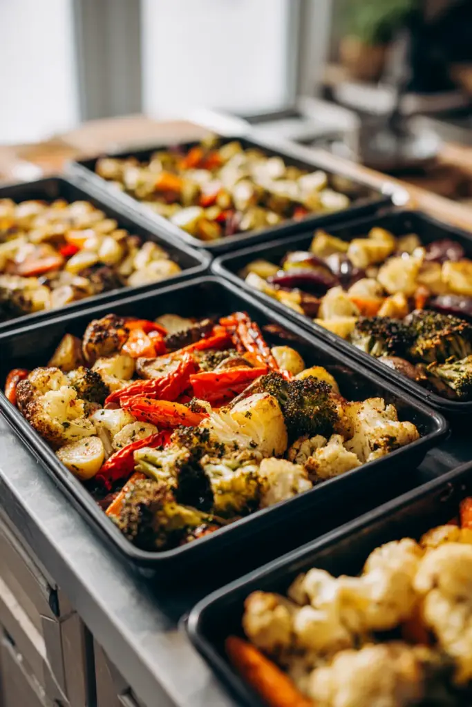 Légumes Rôtis et Recettes Végétariennes : Transformez Votre Cuisine d'Automne 32 Batch Cooking Végétarien