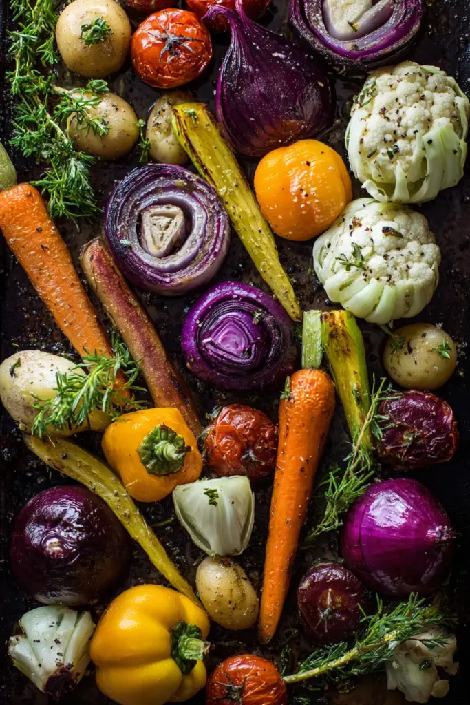 Légumes Rôtis et Recettes Végétariennes : Transformez Votre Cuisine d'Automne 6 Bonne Disposition des Légumes