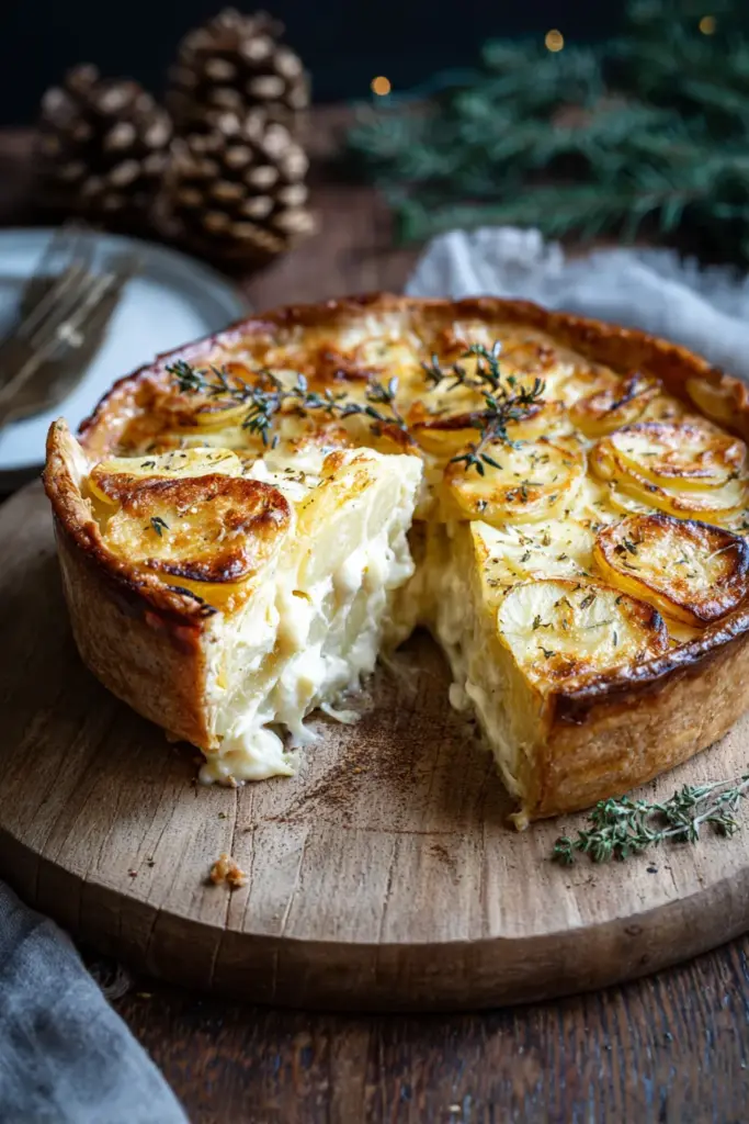 Quiches et Tartes Salées : L'Élégance Rustique de la Cuisine Française 17 Camembert fondant