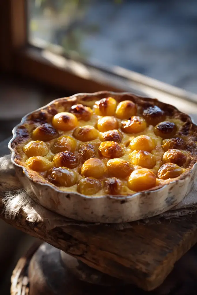 La Collection Complète des Clafoutis Français : Un Voyage Gourmand à Travers les Saisons 17 Clafoutis aux mirabelles