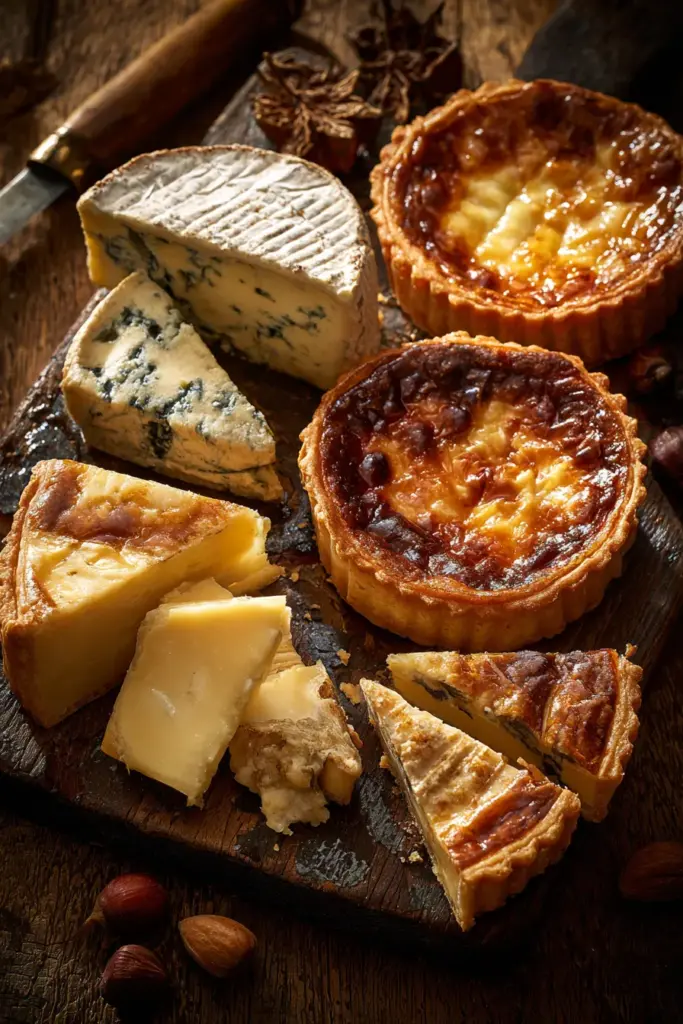 Quiches et Tartes Salées : L'Élégance Rustique de la Cuisine Française 16 Fromages français