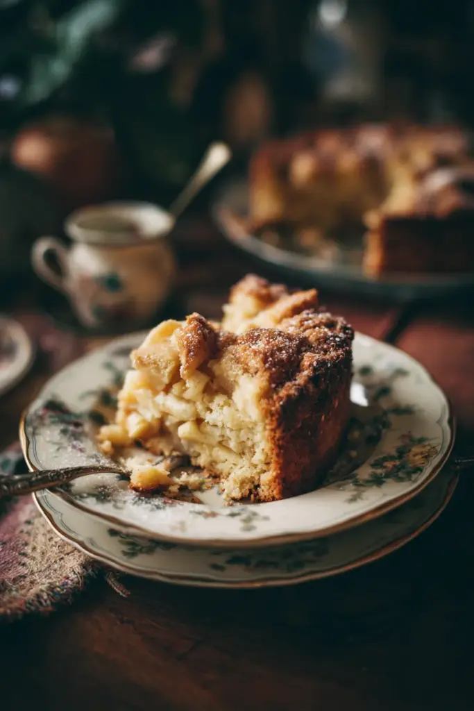 L'Art des Tartes et Desserts aux Pommes : Un Voyage Gourmand à Travers les Saveurs d'Automne 13 Gâteau aux pommes réconfortant
