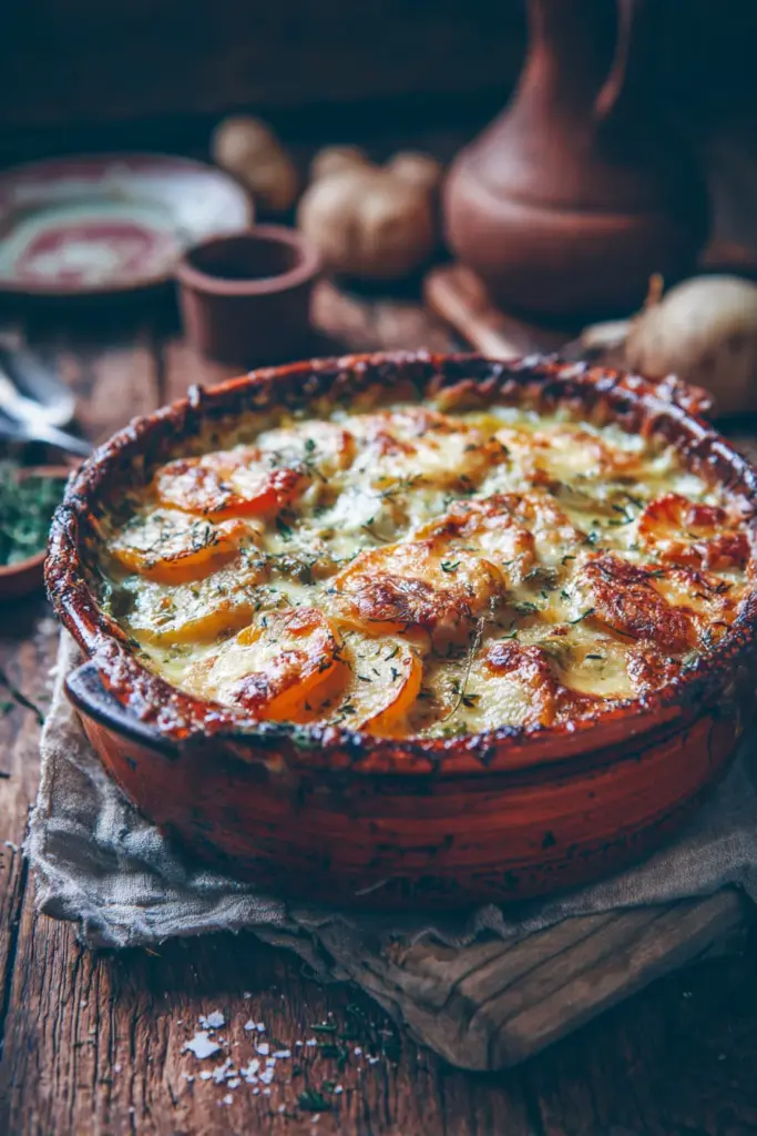 Légumes Rôtis et Recettes Végétariennes : Transformez Votre Cuisine d'Automne 11 Gratin Réconfortant