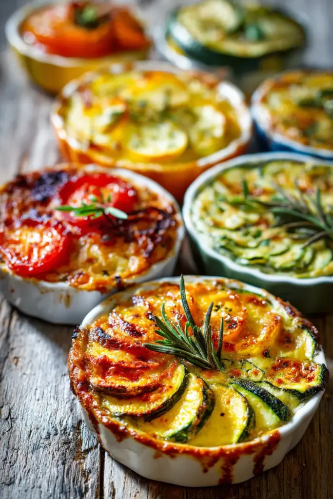 Lasagnes et Gratins : L'Art Réconfortant des Plats au Four 14 Gratins de légumes
