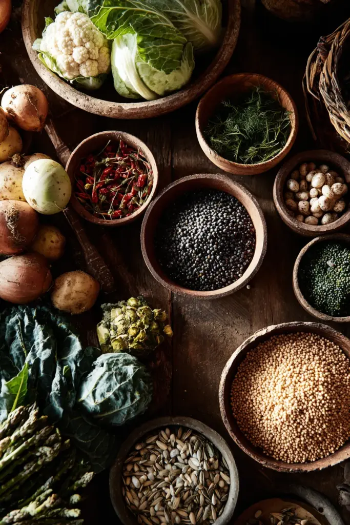 Salades & Bowls : L'Art des Repas Frais et Équilibrés 14 Ingrédients pour bols de saison