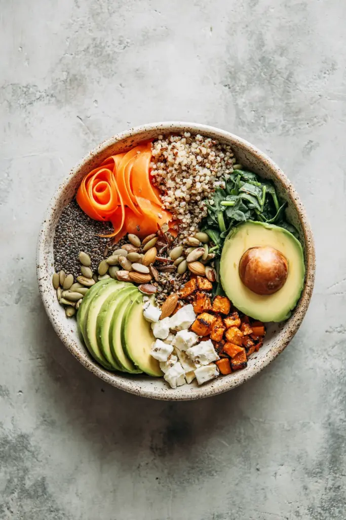 Salades & Bowls : L'Art des Repas Frais et Équilibrés 3 La formule du bol parfait