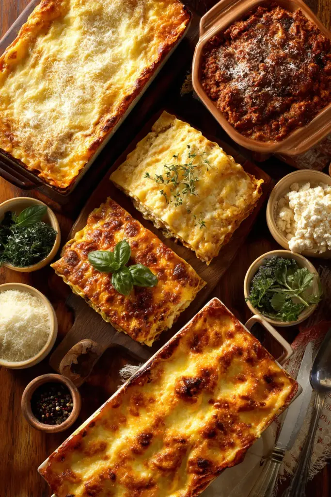 Lasagnes et Gratins : L'Art Réconfortant des Plats au Four 9 Lasagnes créatives