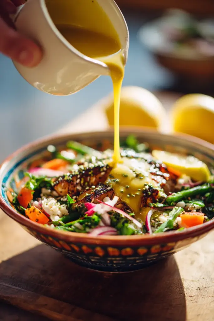 Salades & Bowls : L'Art des Repas Frais et Équilibrés 8 Le pouvoir de la sauce