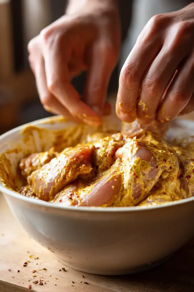 Saveurs Épicées : Votre Guide Complet du Poulet Tandoori et de la Cuisine Indienne 4 Marinade au Yaourt