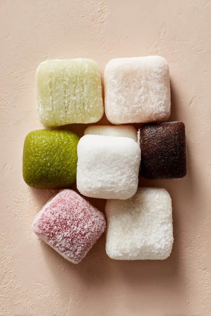 L'Art des Gâteaux Moelleux : Secrets et Recettes pour Réussir à Tous les Coups 28 Mochis Japonais