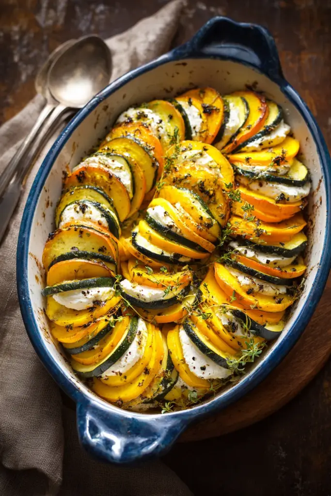 Légumes Rôtis et Recettes Végétariennes : Transformez Votre Cuisine d'Automne 27 Montage du Gratin