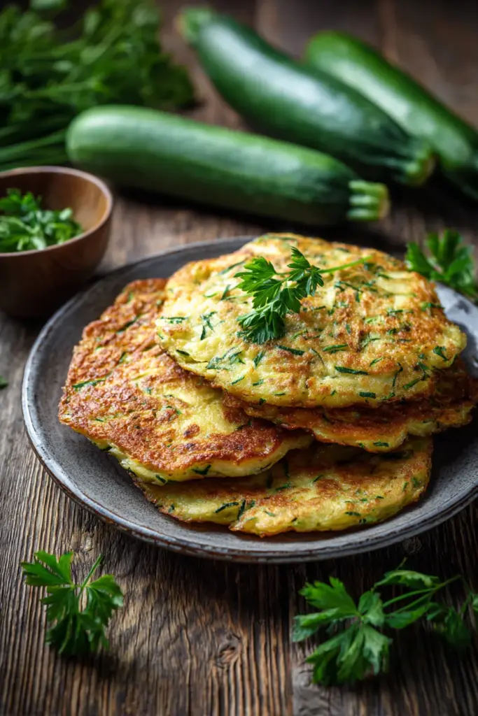 40+ Recettes de Crêpes, Pancakes & Gaufres — Sucrées, Salées, Faciles & Ultra Moelleuses ! 17 Pancakes salés aux légumes