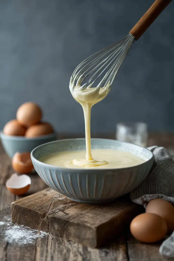 40+ Recettes de Crêpes, Pancakes & Gaufres — Sucrées, Salées, Faciles & Ultra Moelleuses ! 4 Pâte à crêpes parfaite