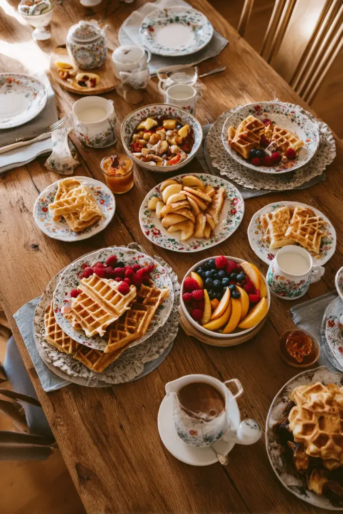 40+ Recettes de Crêpes, Pancakes & Gaufres — Sucrées, Salées, Faciles & Ultra Moelleuses ! 26 Petit-déjeuner convivial