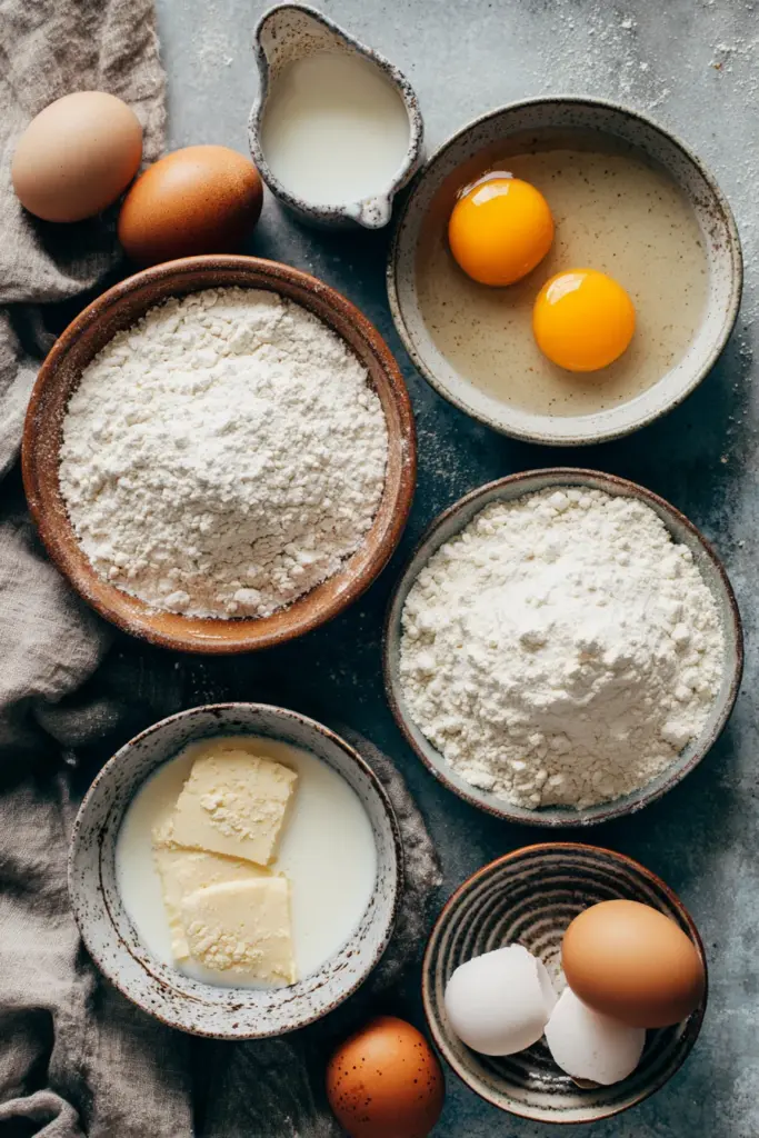 40+ Recettes de Crêpes, Pancakes & Gaufres — Sucrées, Salées, Faciles & Ultra Moelleuses ! 9 Préparation des ingrédients