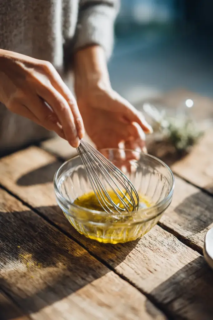 Salades & Bowls : L'Art des Repas Frais et Équilibrés 9 Rituel de vinaigrette maison