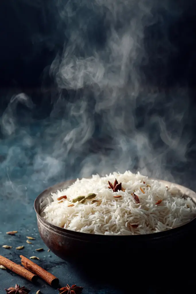 Saveurs Épicées : Votre Guide Complet du Poulet Tandoori et de la Cuisine Indienne 11 Riz Basmati Parfumé