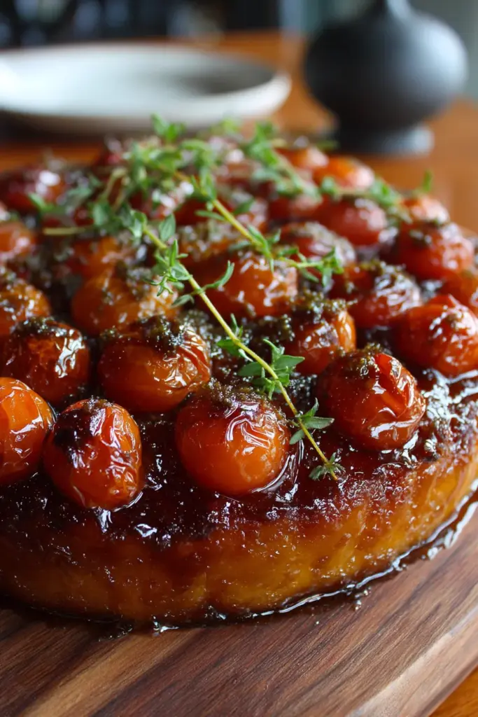 Quiches et Tartes Salées : L'Élégance Rustique de la Cuisine Française 15 Tatin tomates