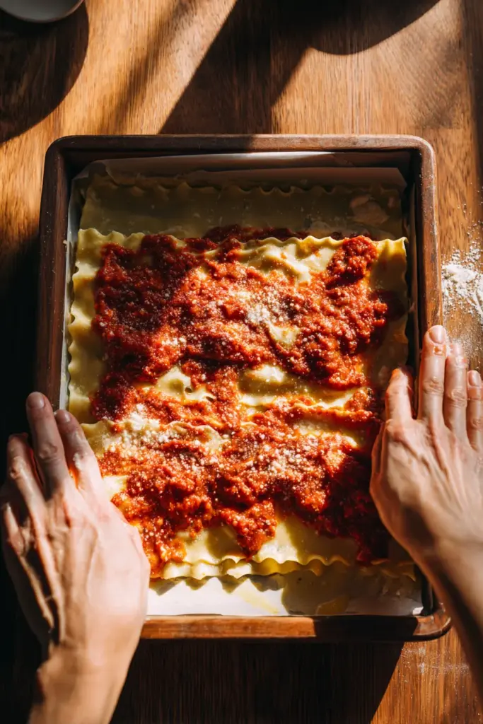 Lasagnes et Gratins : L'Art Réconfortant des Plats au Four 8 Technique de superposition
