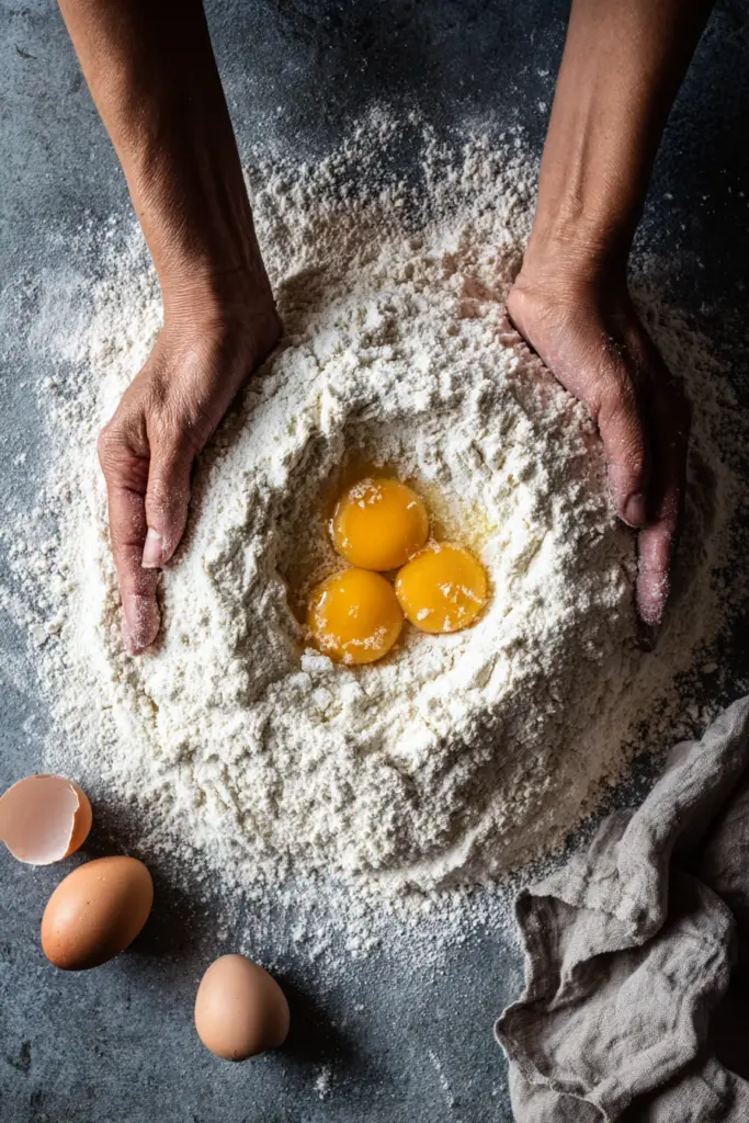 40+ Recettes de Crêpes, Pancakes & Gaufres — Sucrées, Salées, Faciles & Ultra Moelleuses ! 5 Technique du puits