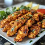 Aiguillettes de Poulet Tandoori Panées Croustillantes