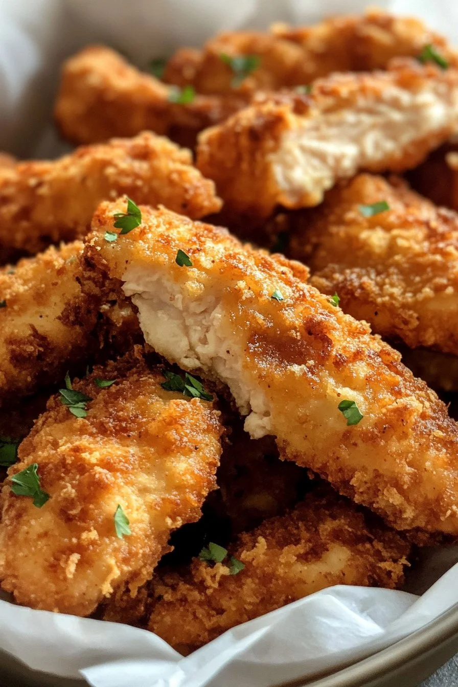 Aiguillettes de Poulet Tandoori Panées Croustillantes