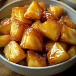 Air fryer caramelized pineapple recipe