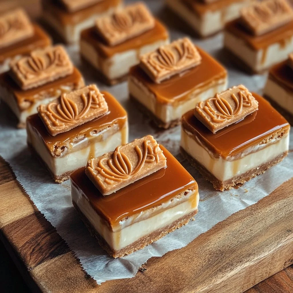 Barres glacées au spéculoos sans sorbetière, un dessert gourmand et rafraîchissant.