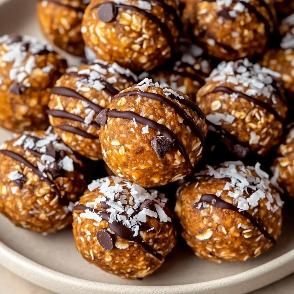 Billes d'énergie au potiron sans cuisson, recette saine et gourmande