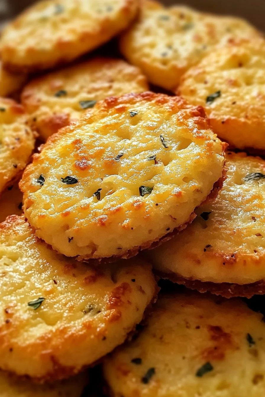Biscuits apéro moutarde et Comté